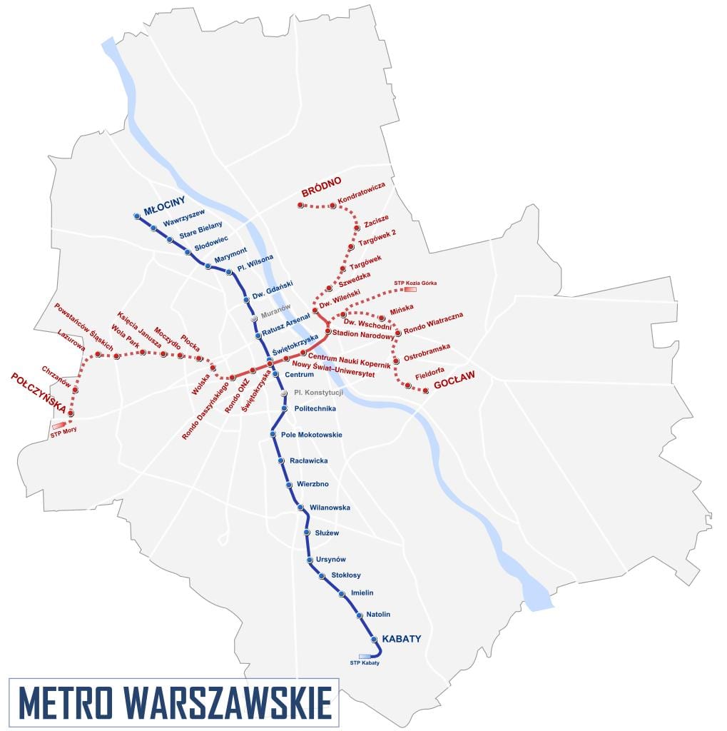 Kart Varşava metro 2016